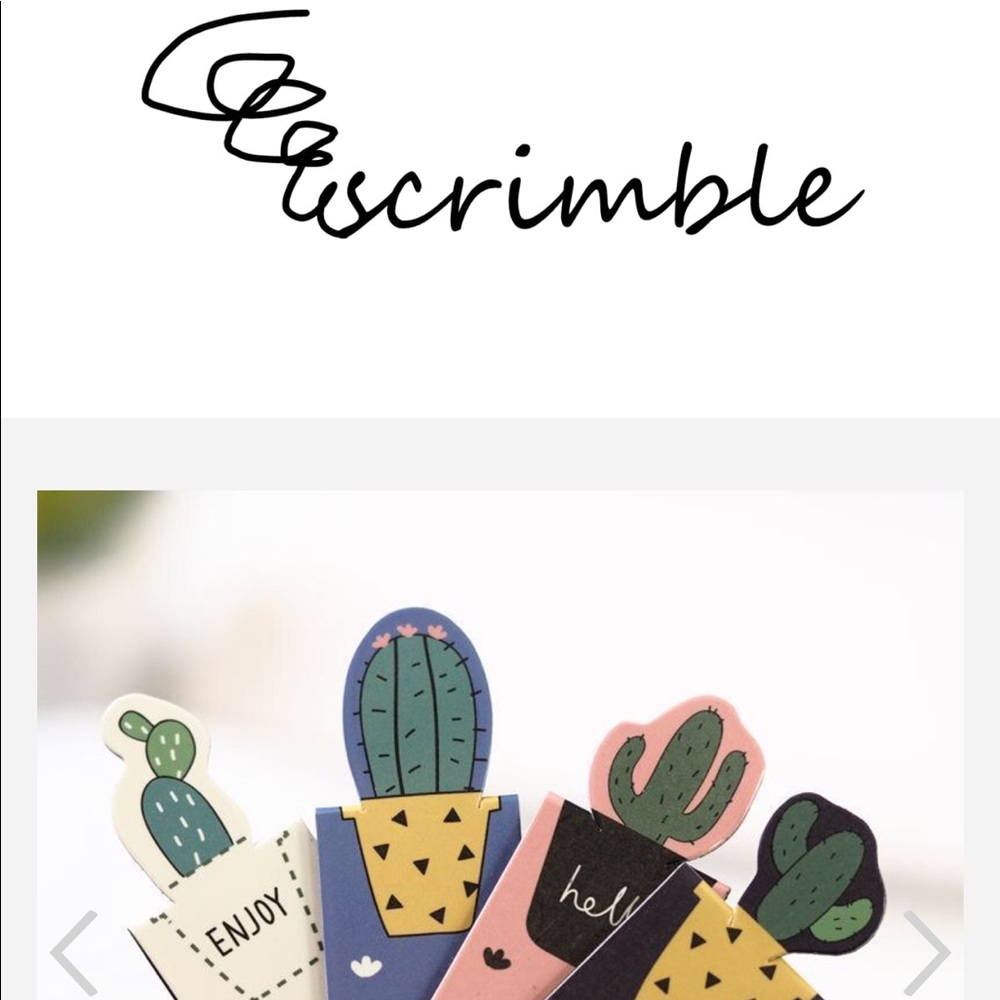 SCRIMBLE your life! Check out my website